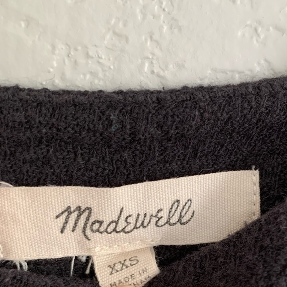 Black MADEWELL mini romper shorts - Picture 3 of 3